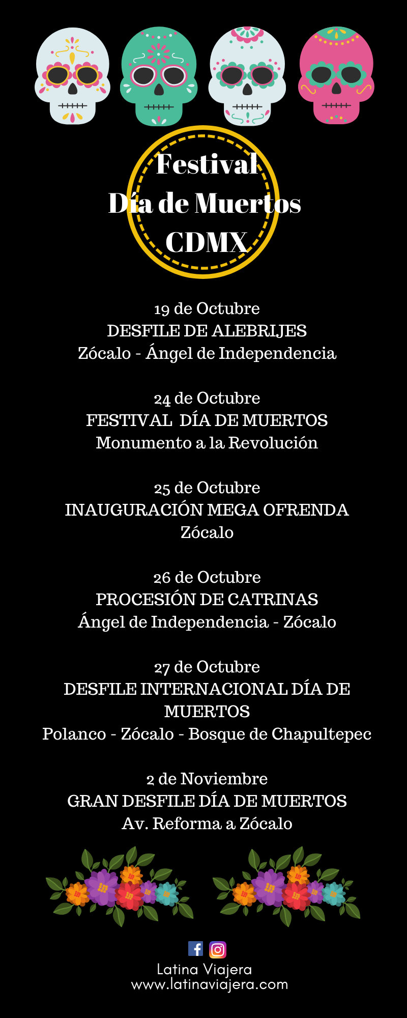 DIA DE MUERTOS 2019 LATINA VIAJERA